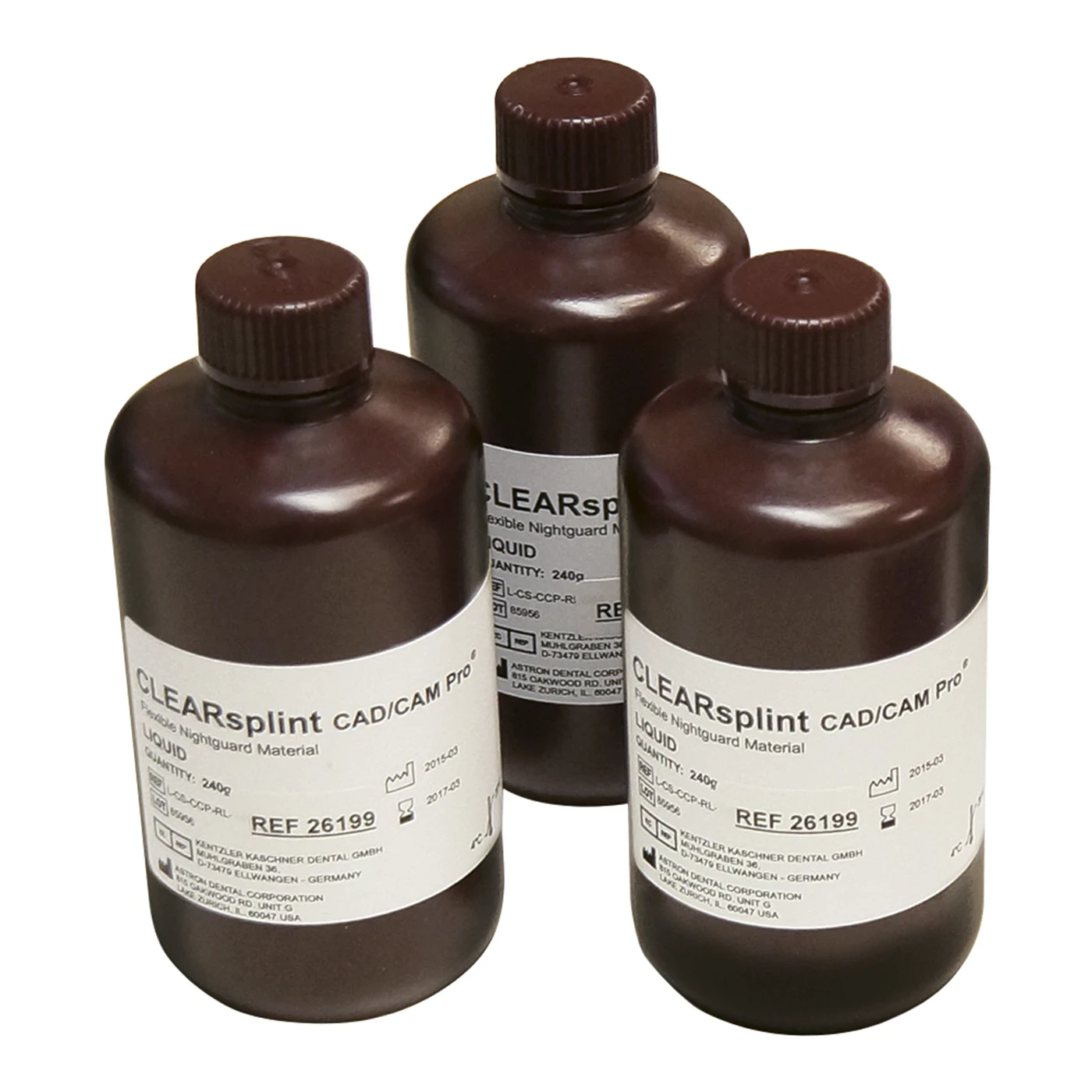 Clearsplint CAD/CAM Pckg. 3 x 240 g Flüssigkeit