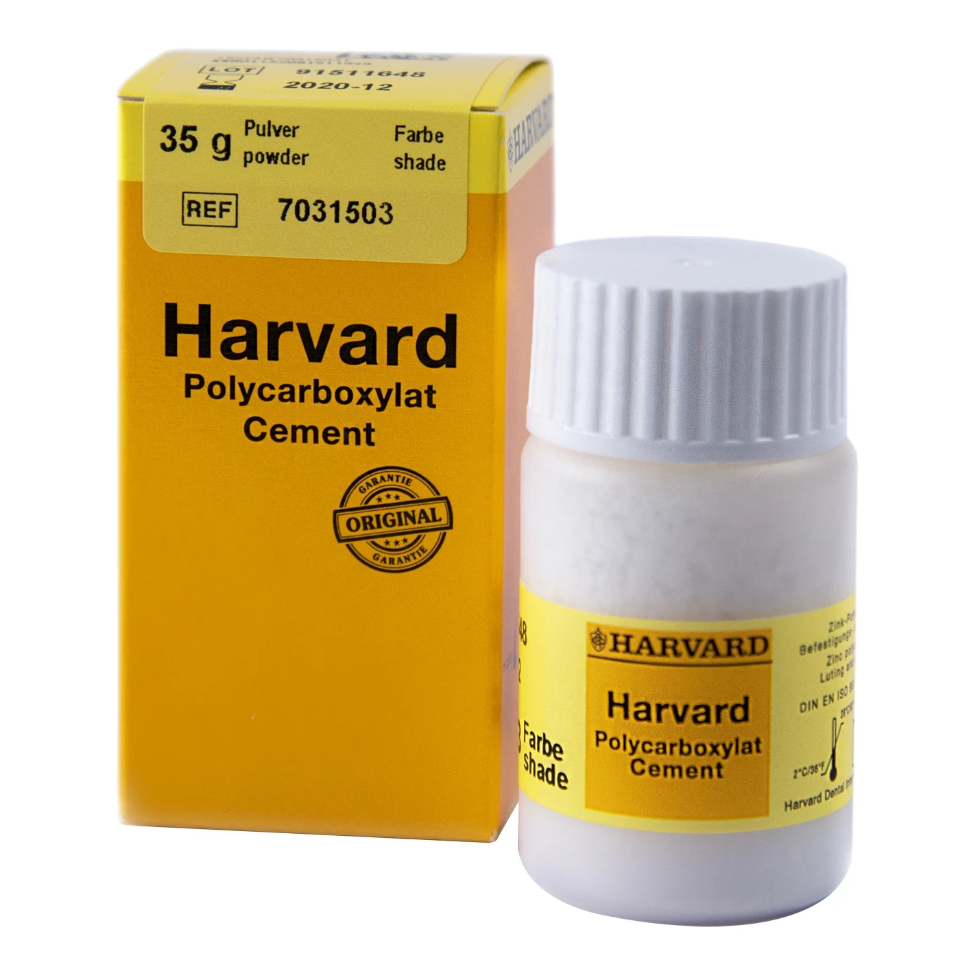 Harvard Polycarboxylat Cement Pckg. 35 g 4