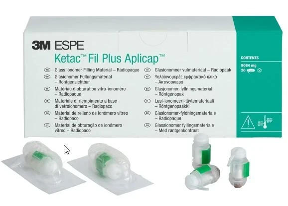 Ketac Fil Plus Pckg. 20 Kapseln A1/hell