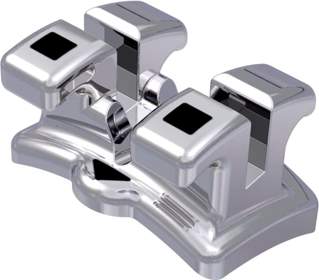 discovery Metallbracket, -17° Torque, 0° Angulation für Zahn 44/34, Roth 22, 10 Stück