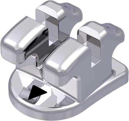 discovery Metallbracket, -1° Torque, 0° Angulation für Zahn 42-41/31-32, Roth 22, 10 Stück