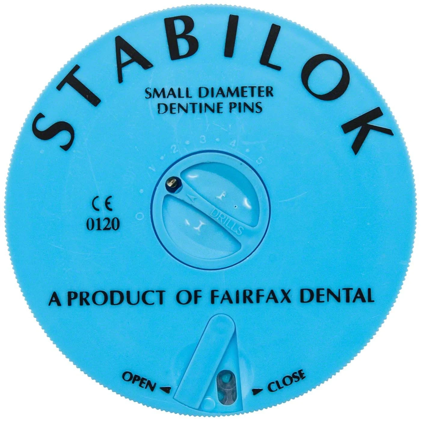 Stabilok Pin Set, Edelstahl, fein, blau, Packung à 100 Stück