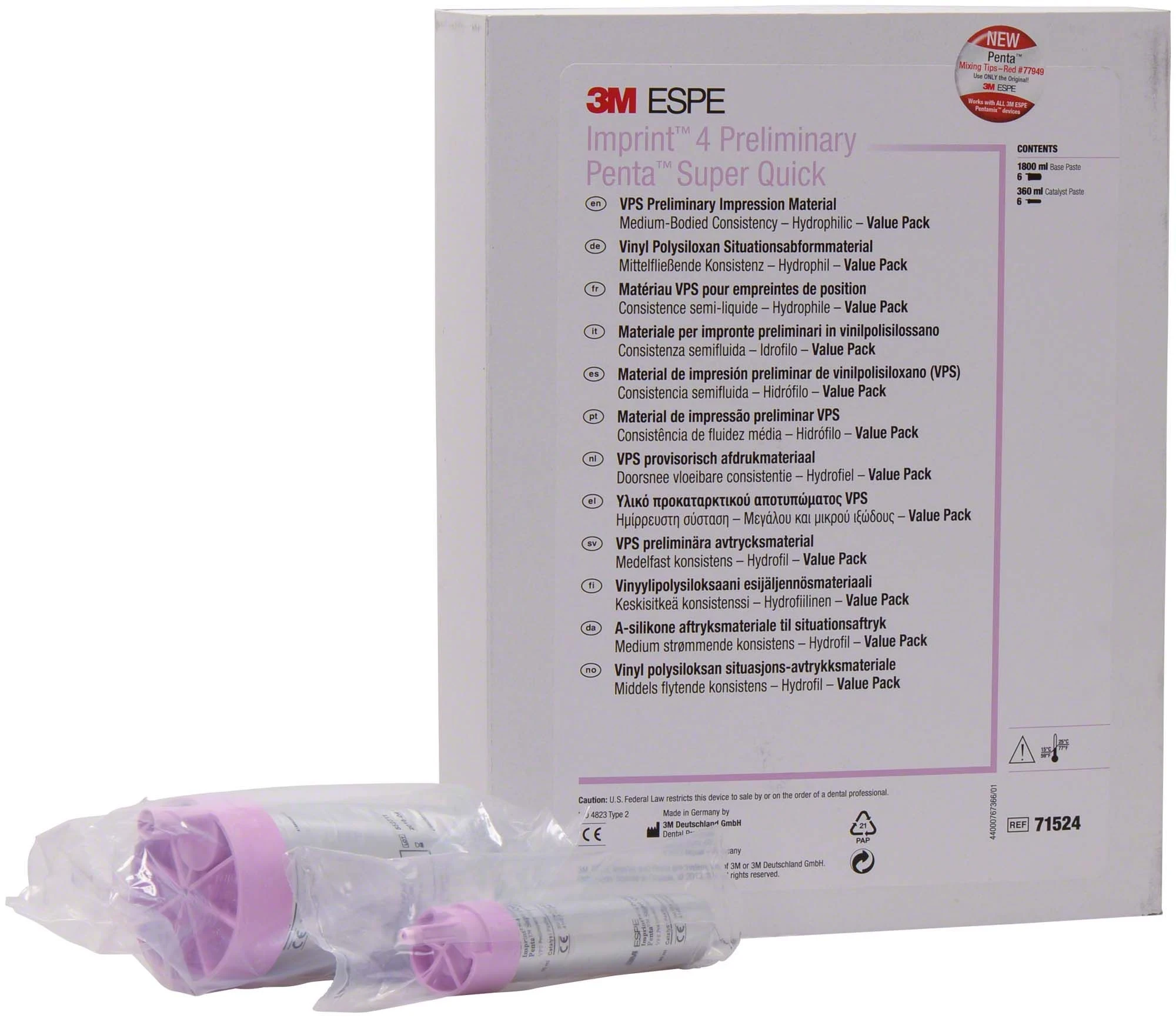 Imprint 4 Preliminary Penta, superquick, Value Pack