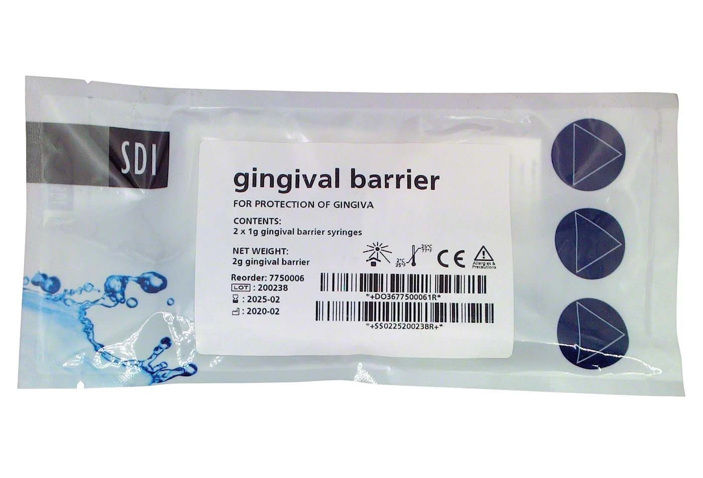 Pola Office Gingivalschutz, Zahnaufhellungsmaterial, Packung à 2 Stück