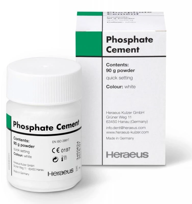 FIXOPHAT rapid Phosphatzement, Pulver - schnellhärtend Packung à 90 g