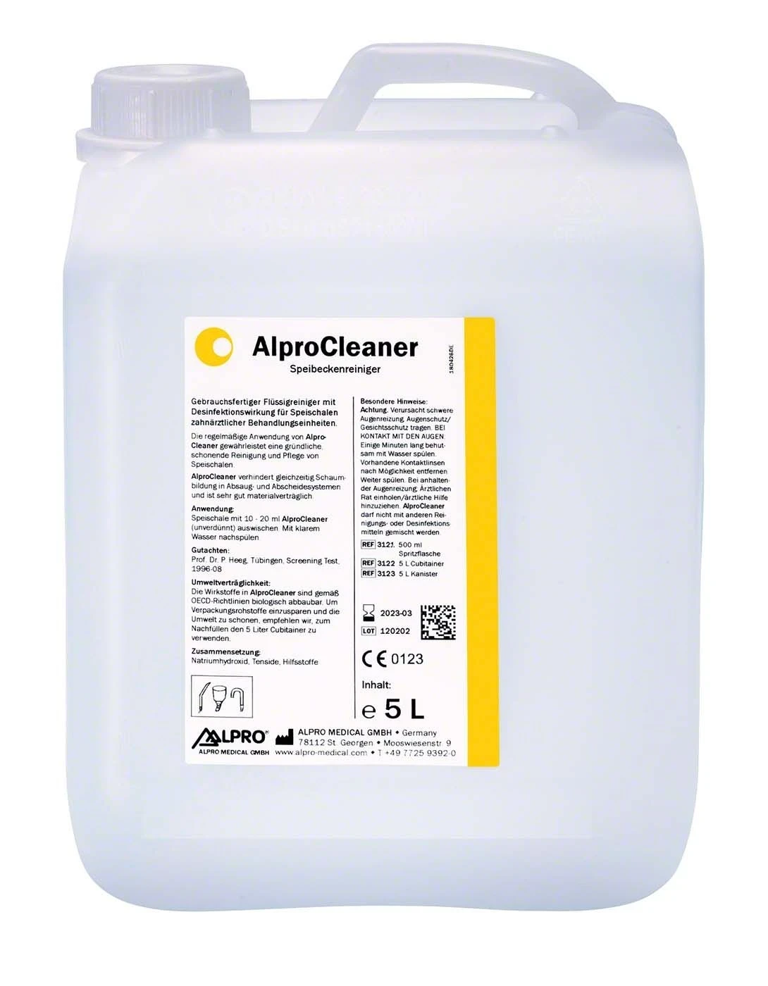 AlproCleaner, Flüssigreiniger, Kanister à 5 Liter