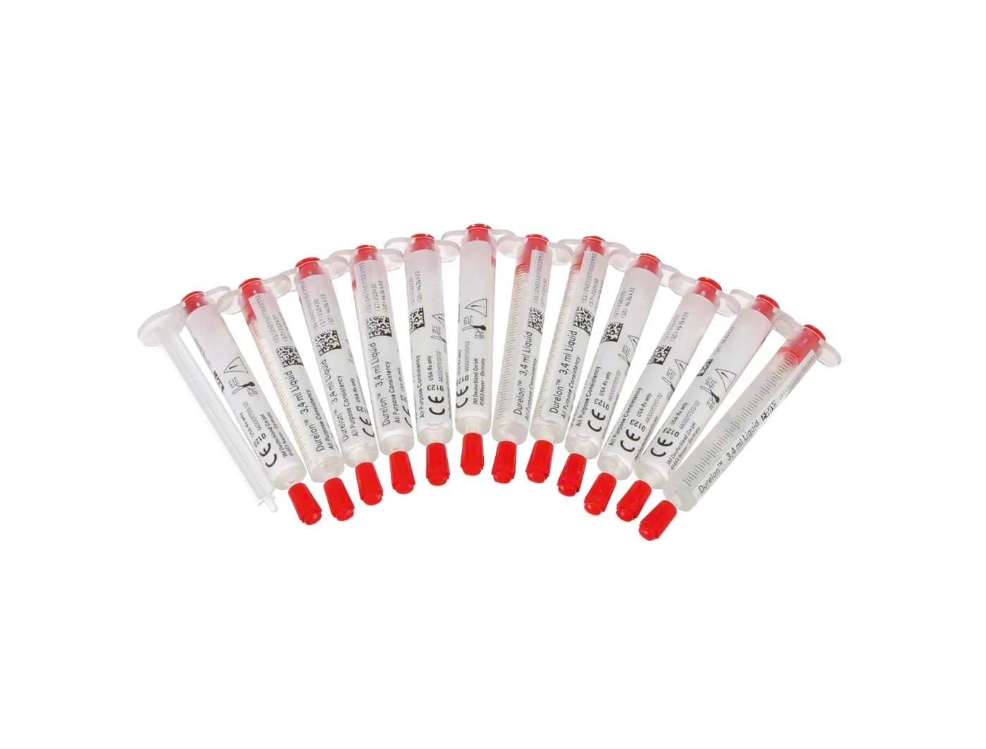 Durelon, Carboxylat-Befestigungszement, Set à 12 Spritzen