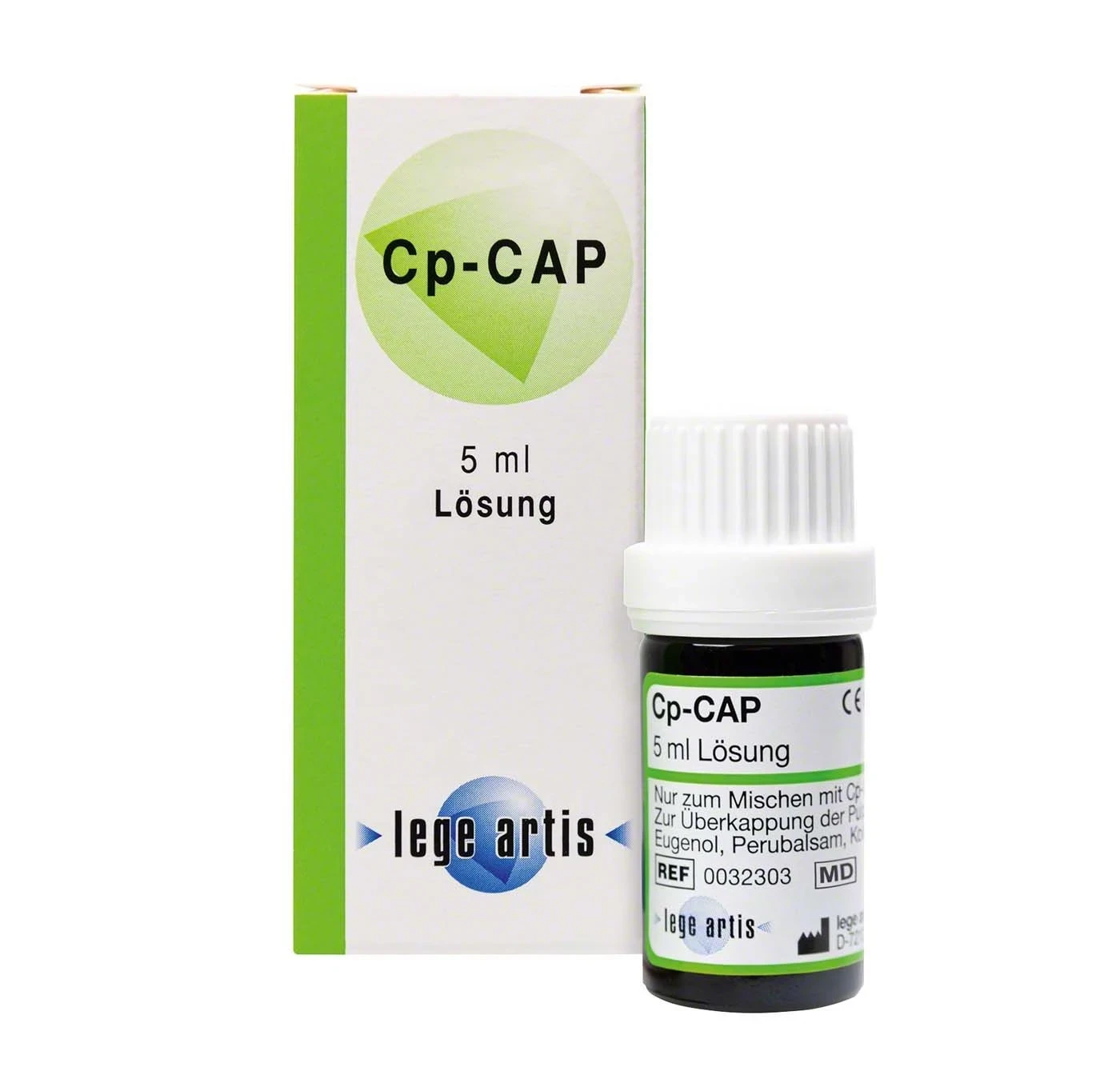 Cp-Cap Flüssigkeit, Zinkoxid-Eugenol-Zement, Packung à 5 ml