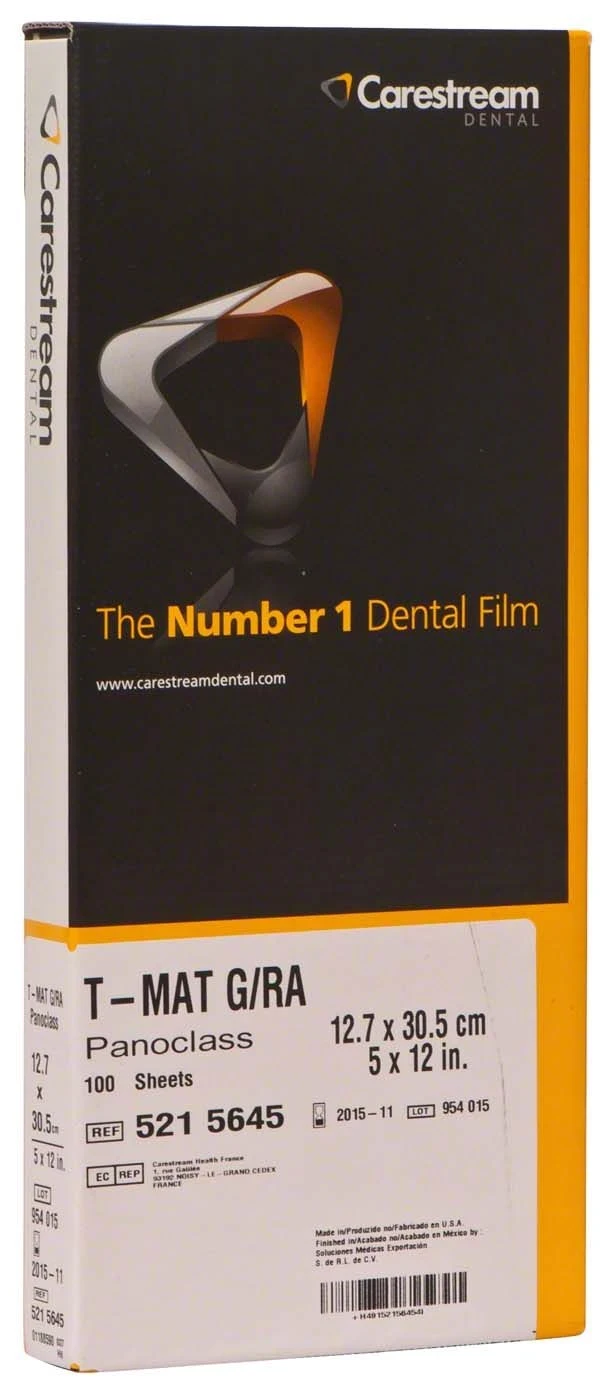 Kodak T-Mat G Panoclass, 12,7 × 30,5 cm, Packung à 100 Stück