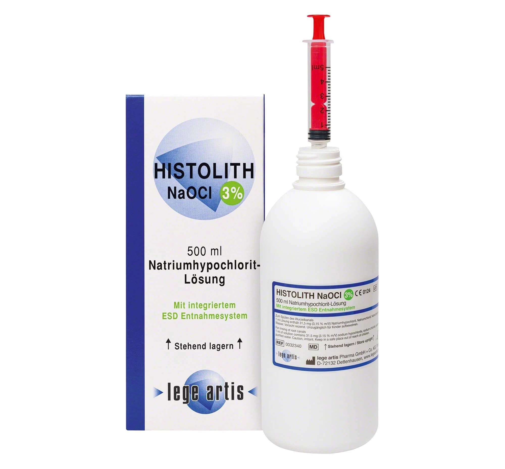 Histolith NaOCl 3 %, Flasche à 500 ml