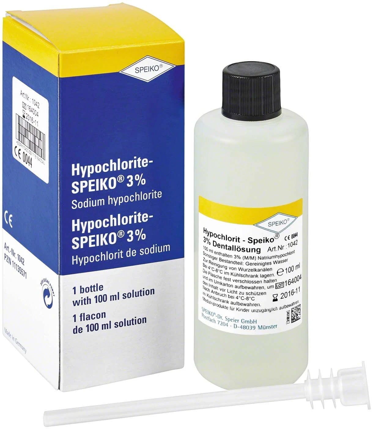 Hypochlorit 3%, Flasche à 100 ml
