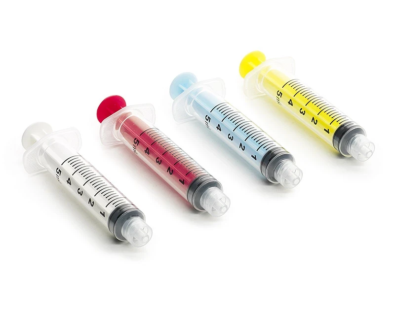 CanalPro farbige Spritzen, weiß, Packung à 50 × 5 ml