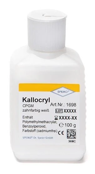 Kallocryl CPGM Pulver weiss 1698 Packung 100 g