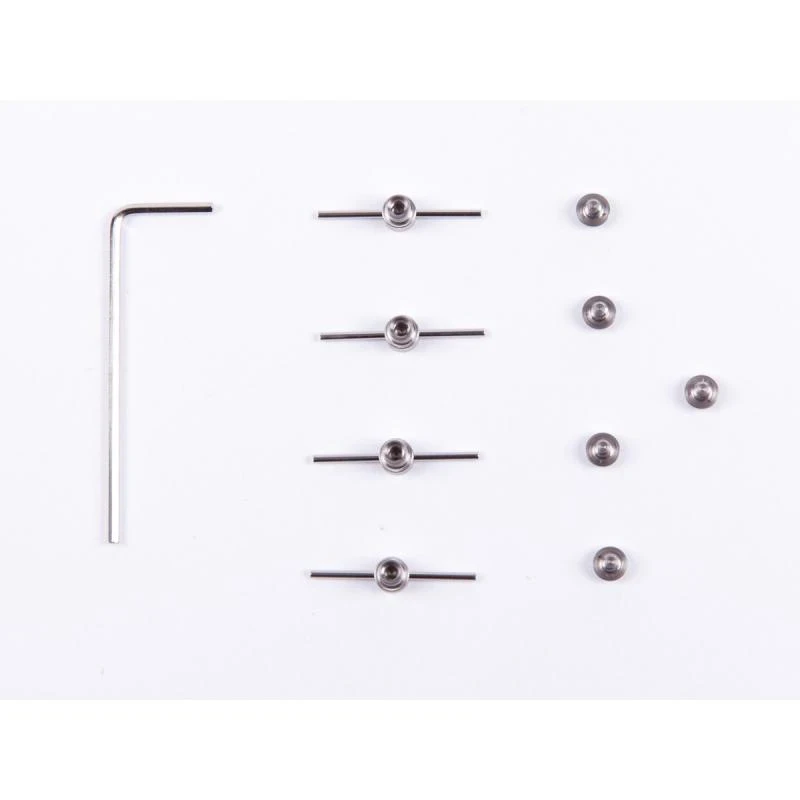 Befestigungsteile f. IST mit Schrauben, Packung à 4 Stück