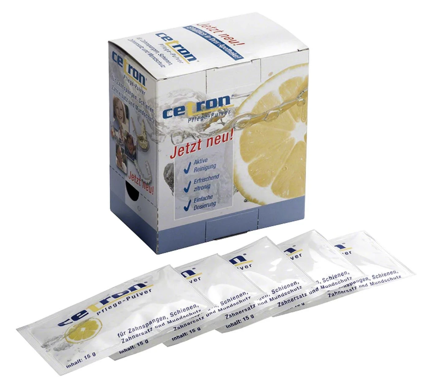 Cetron, Reinigungspulver, 250 Packungen à 15 g