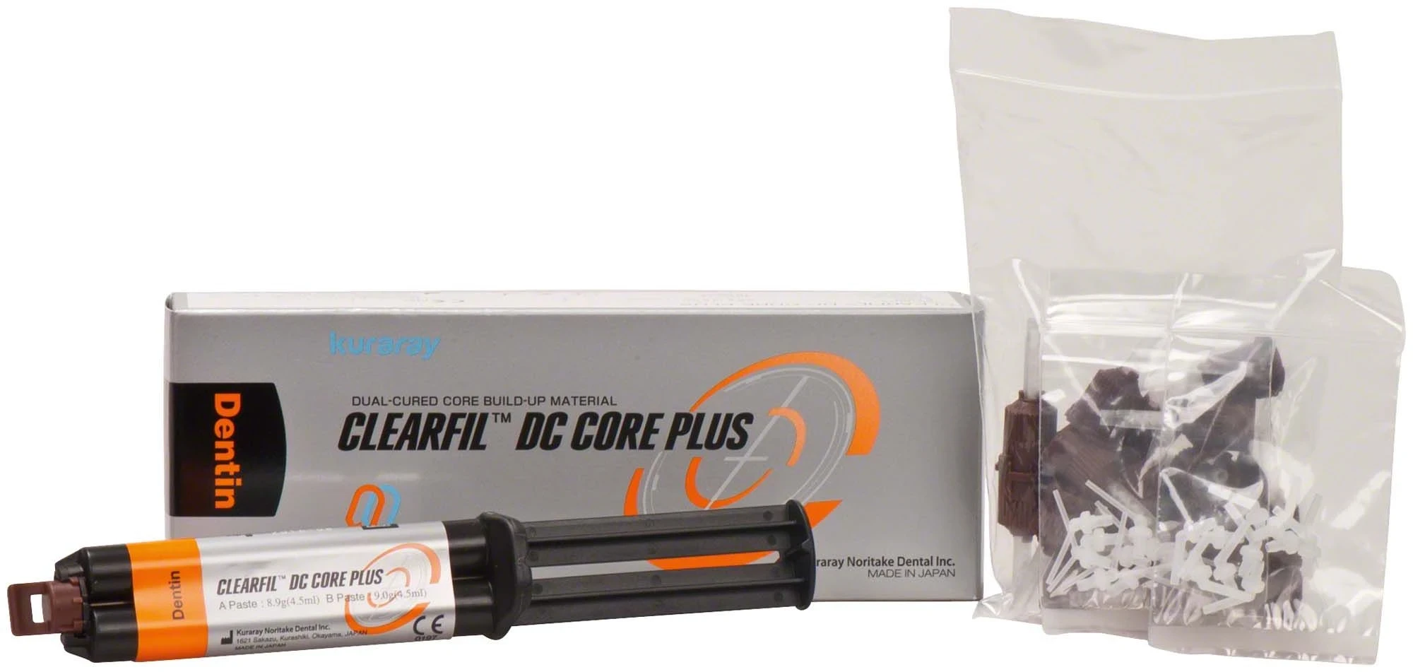 Clearfil DC Core Plus Dentin, Stumpfaufbaumaterial, Spritze à 9 ml
