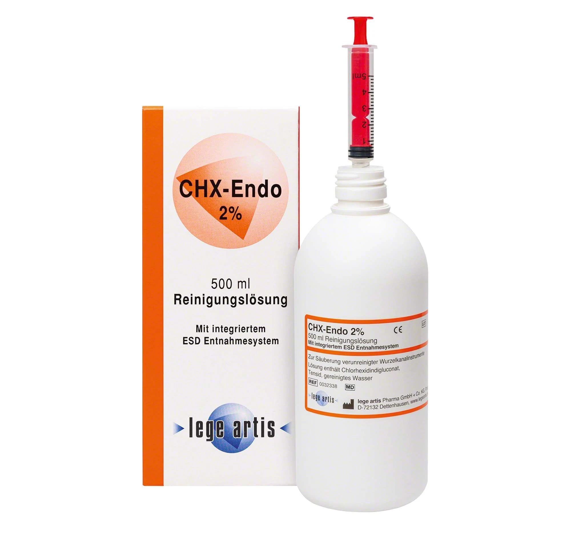 CHX-Endo 2 %, Chlorhexidin-Lösung, Flasche à 500 ml