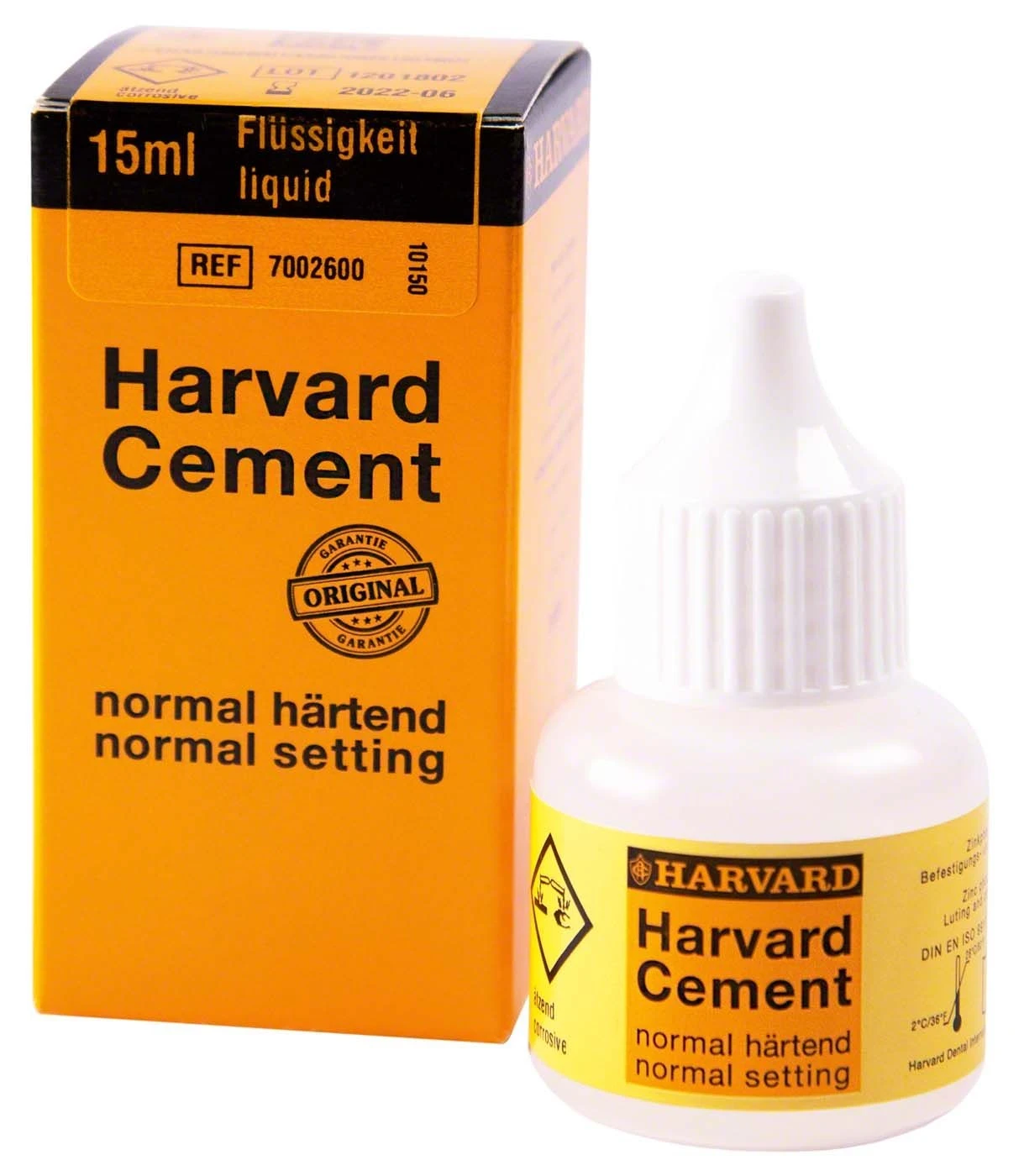 Harvard Cement normalhärtend Einfachflüssigkeit 15ml
