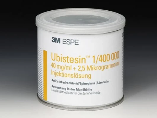 Ubistesin 1:400.000, 6 Dosen à 50 Zylinderampullen