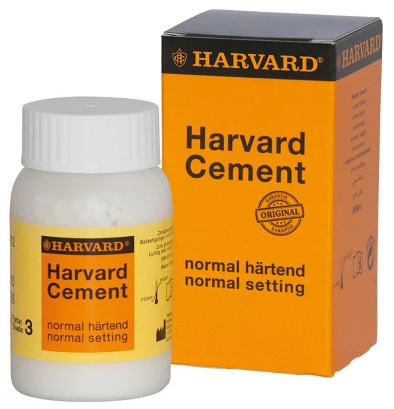 Harvard Cement gelb, # 5 normalhärtend, Klinikpackung 100 g