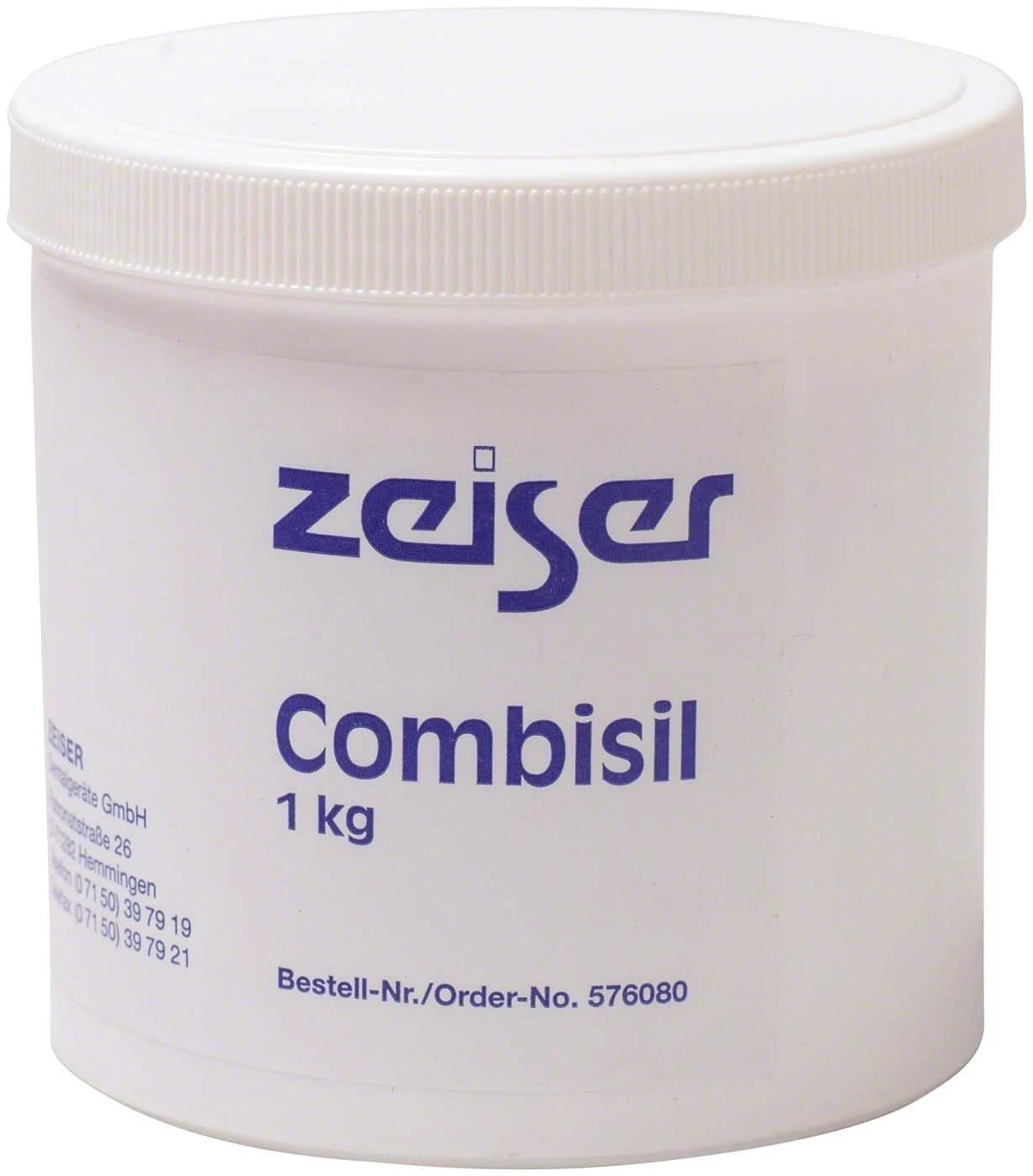 Zeiser Combisil, Silikon-Knetmasse, Packung à 1 kg