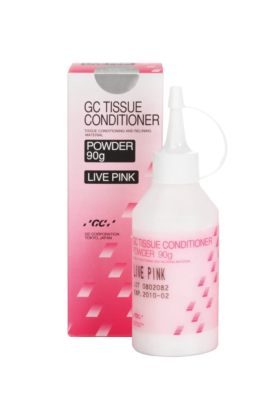 Tissue Conditioner Pulver rosa Packung 90 g