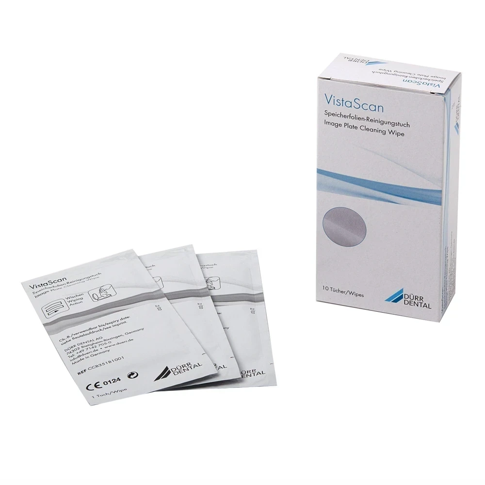 VistaScan Reinigungstücher für Speicherfolien, Packung à 10 Stück
